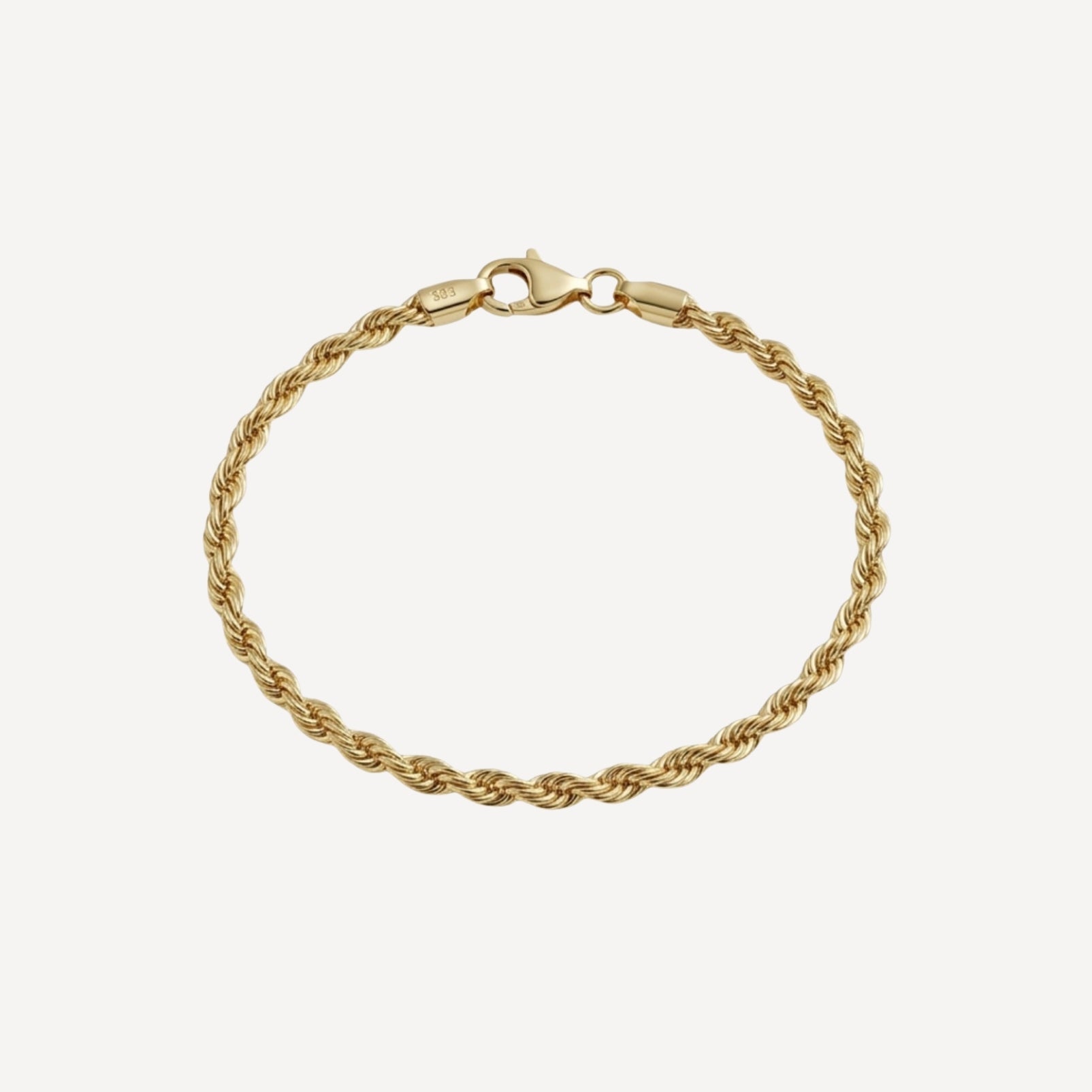 Armband 4022 „Kordel“ Mittel 14 Karat