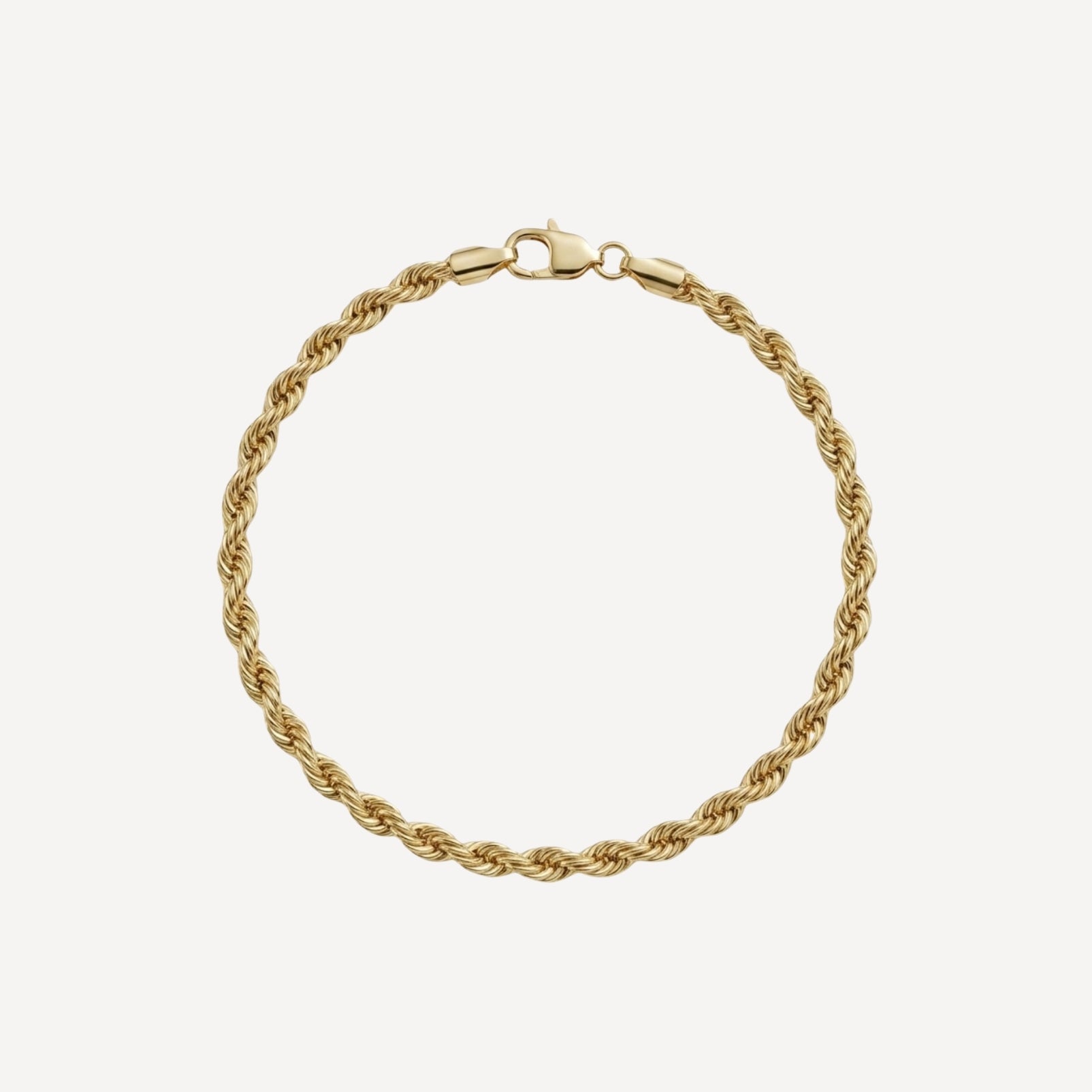 Armband 4023 „Kordel“ Mittel 14 Karat