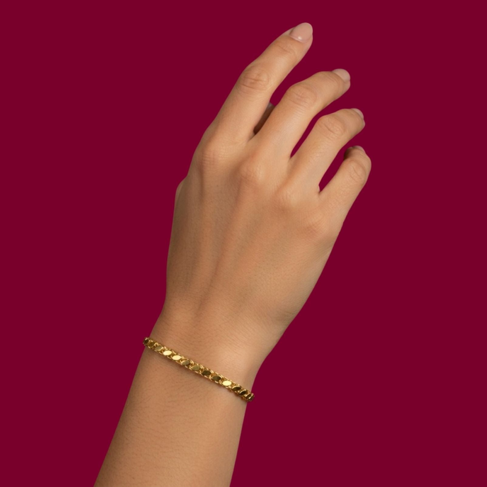 Armband 4004 „Halat“ Dünn 22 Karat