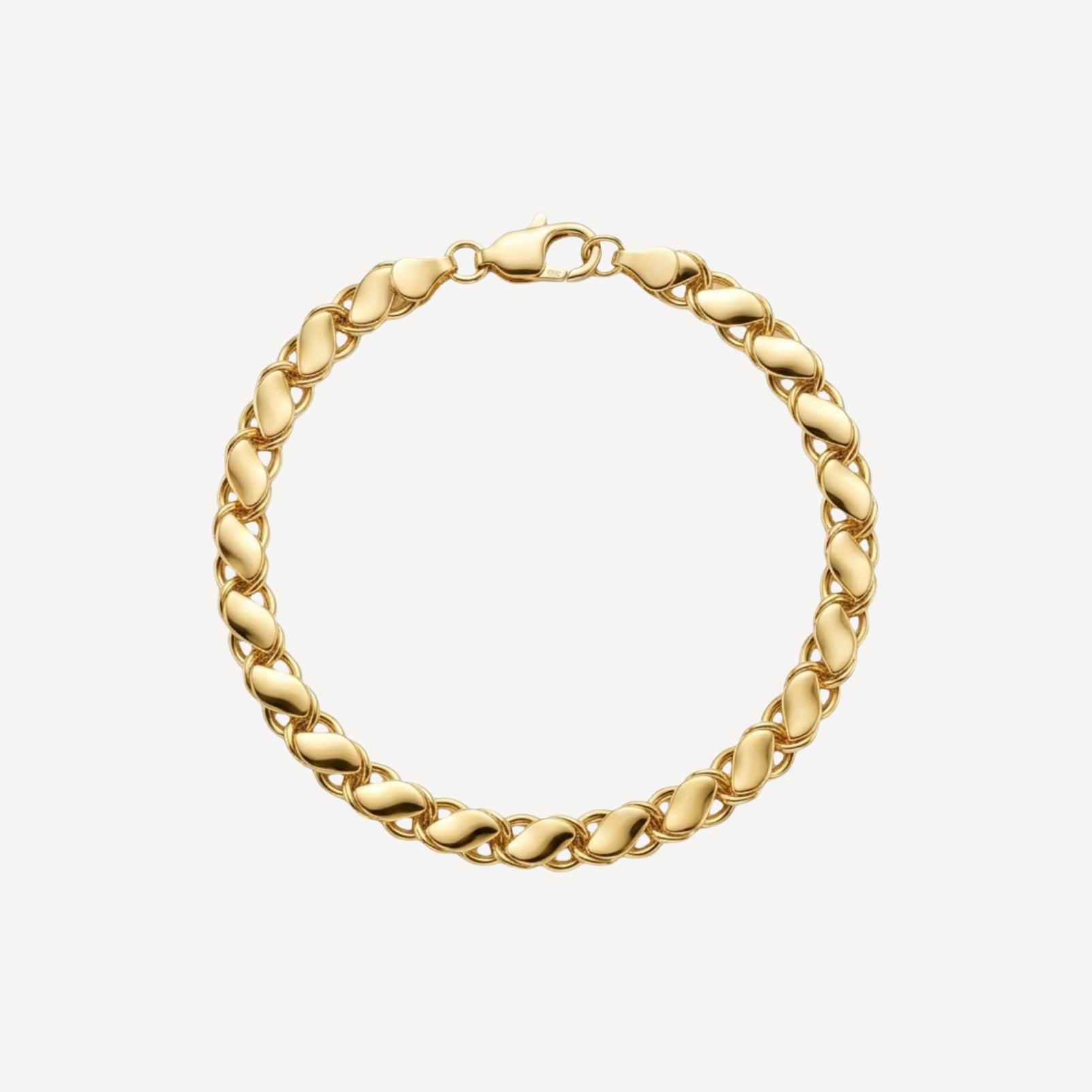 Armband 4007 „Halat“ 5,1 mm 22 Karat