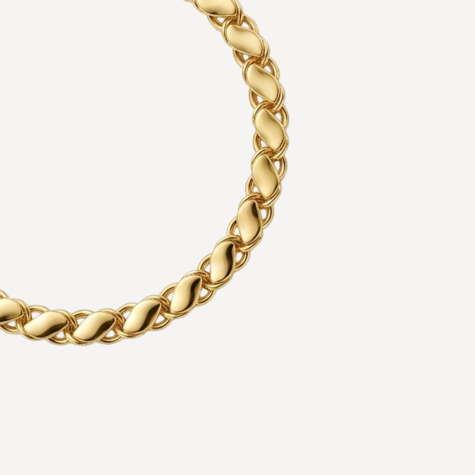 Armband 4007 „Halat“ 5,1 mm 22 Karat