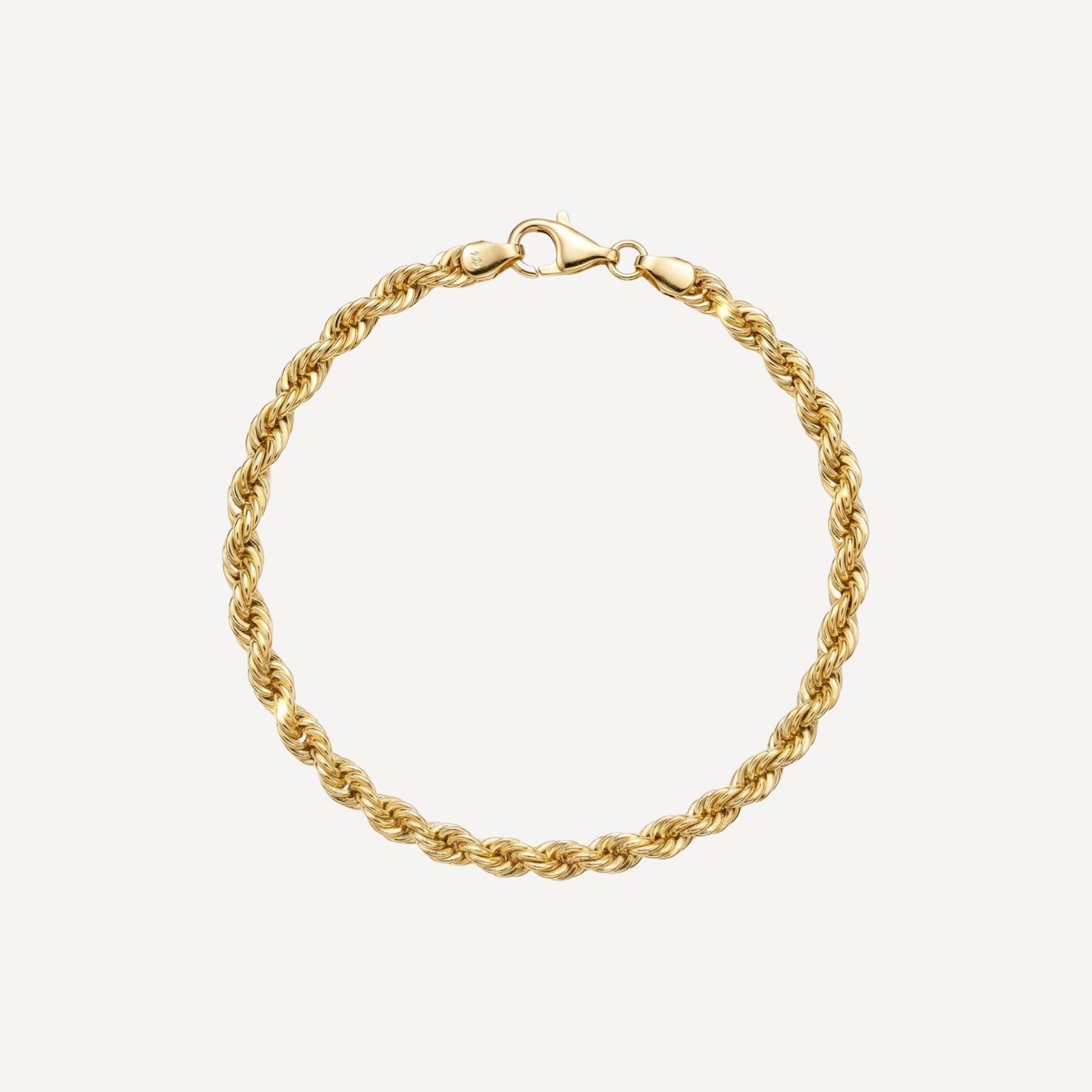 Armband 4010 „Kordel“ Dick 22 Karat