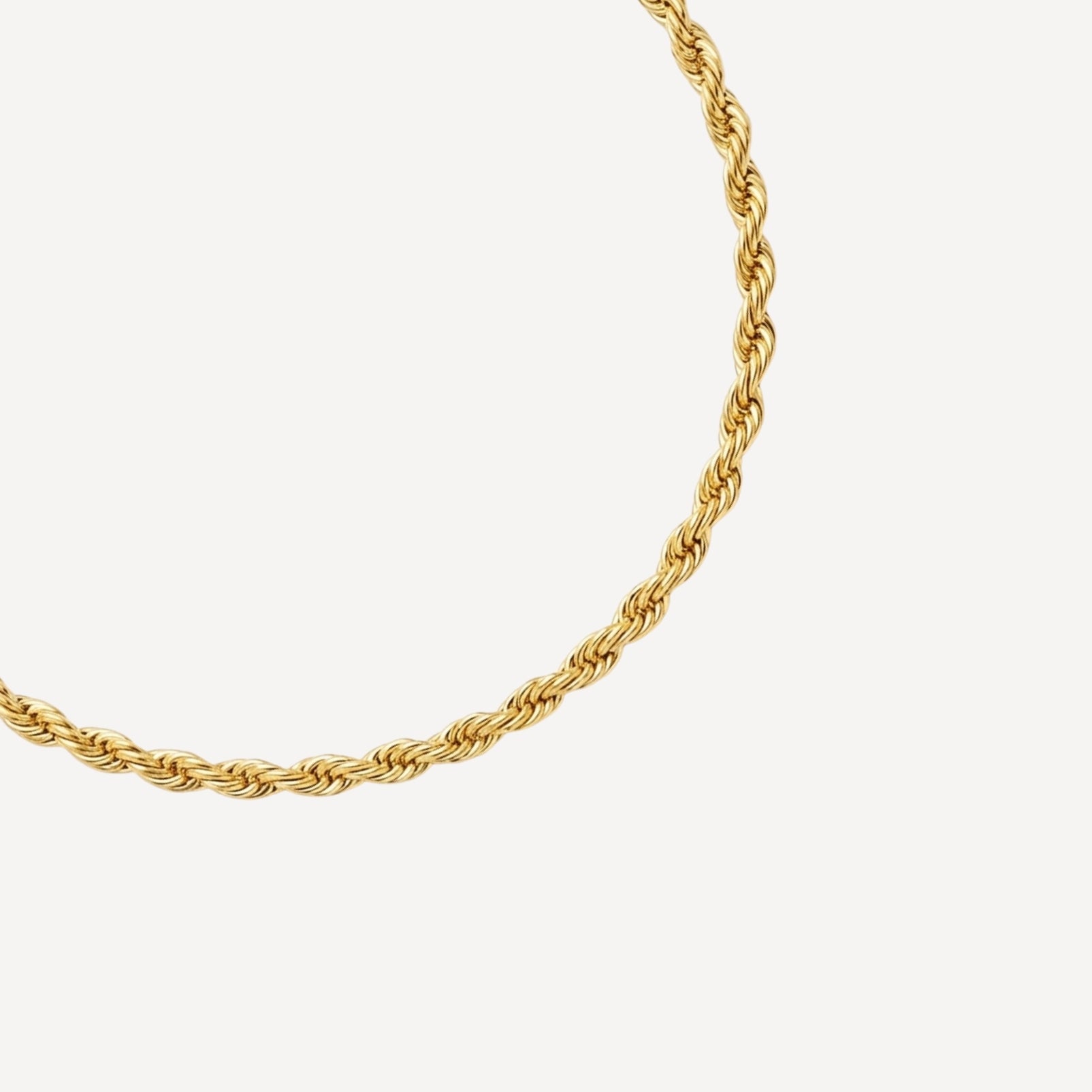 Armband 4008 „Kordel“ 2,1 mm 22 Karat