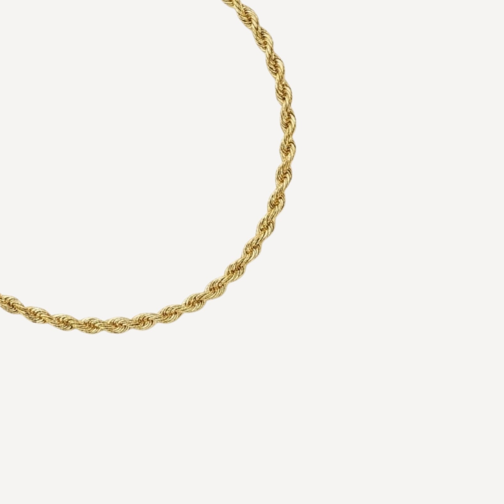 Armband 4009 „Kordel“ Mittel 22 Karat