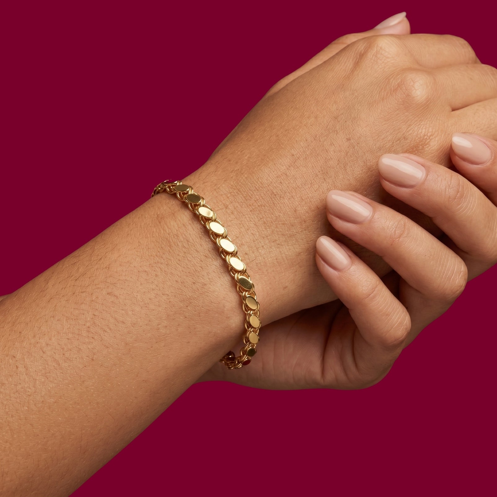 Armband 4006 „Halat“ 4,5 mm 22 Karat
