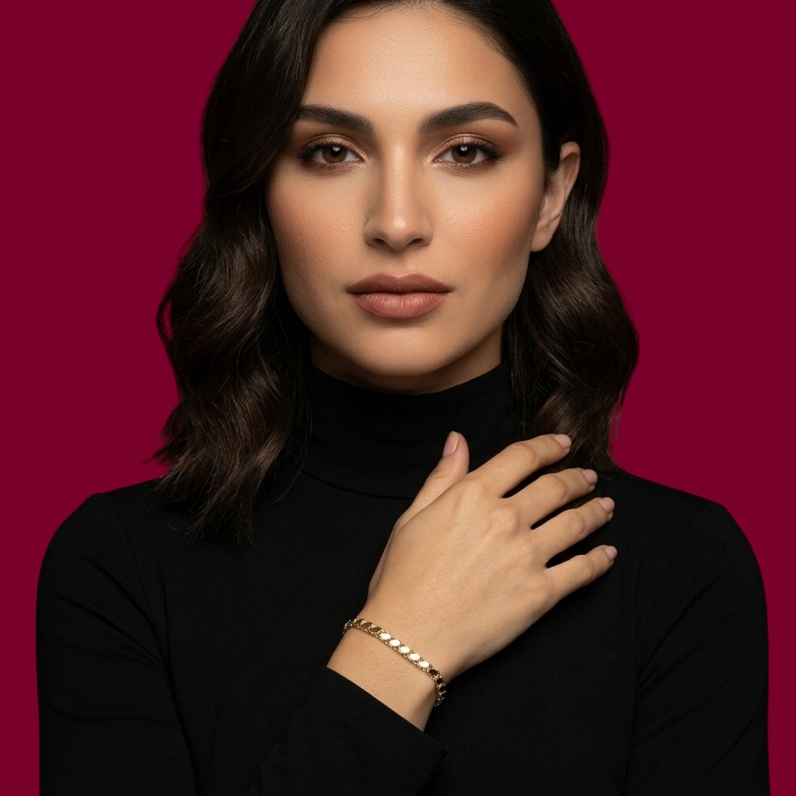 Armband 4006 „Halat“ 4,5 mm 22 Karat
