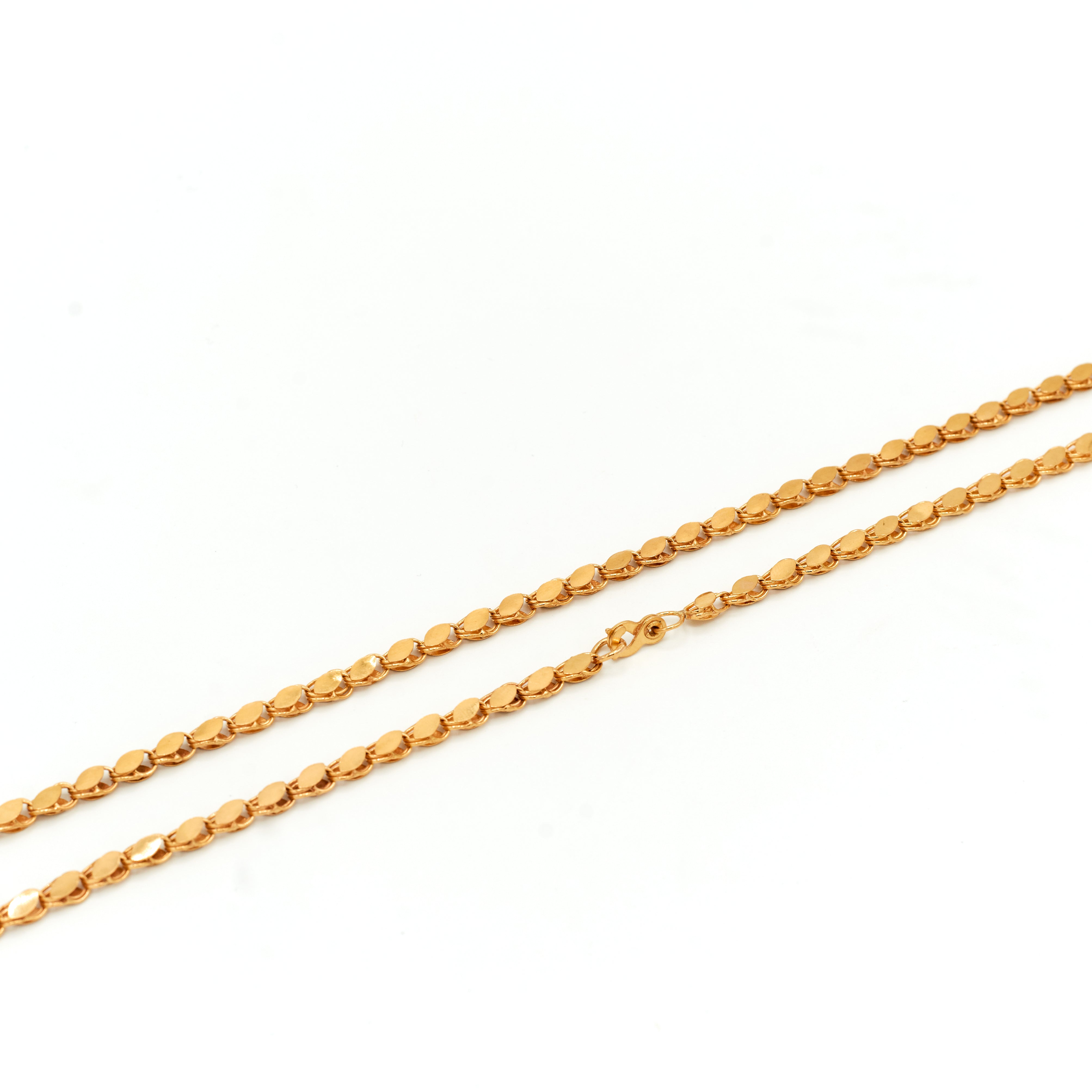 Pullu Halskette 916 Gelbgold Premium