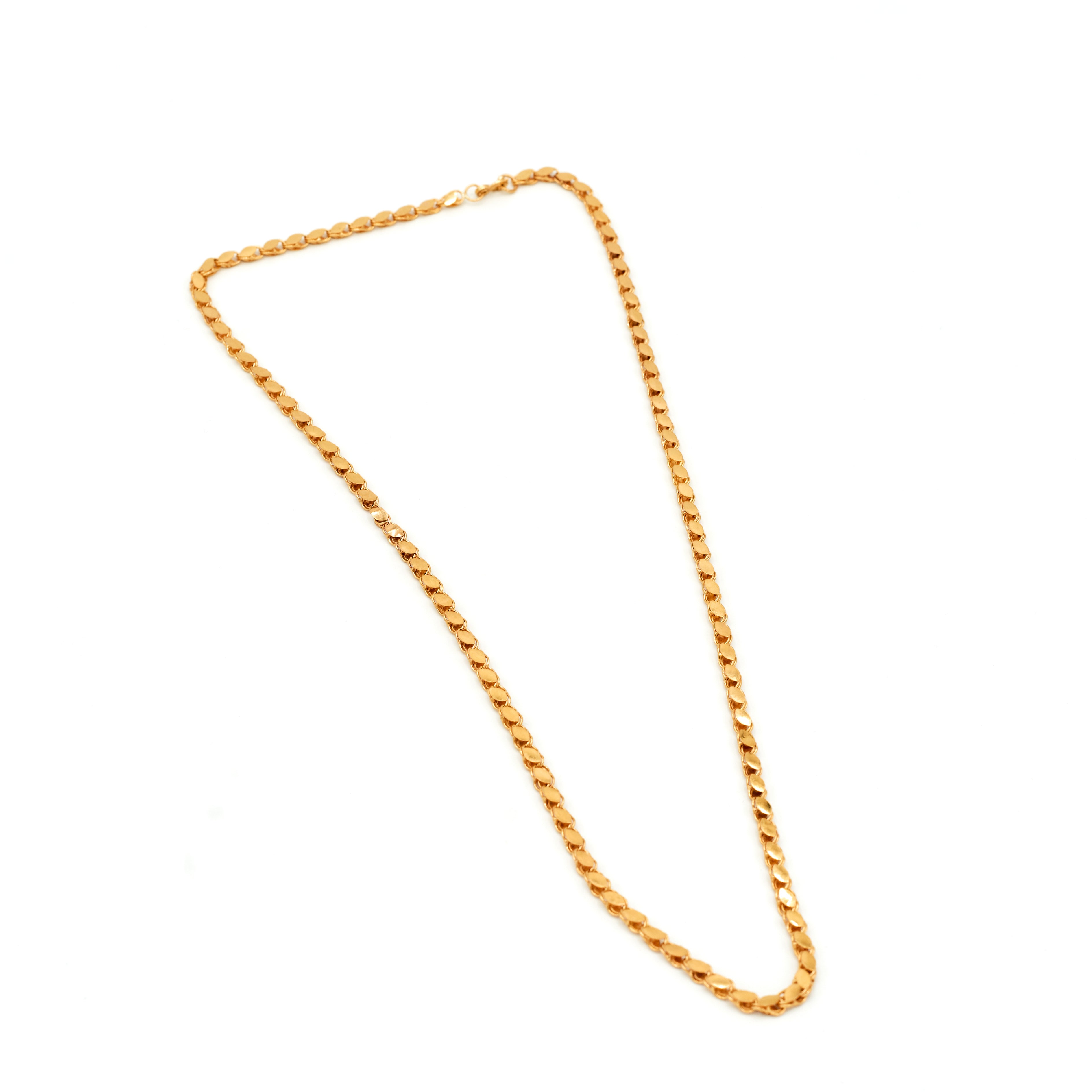 Pullu Halskette 916 Gelbgold Premium