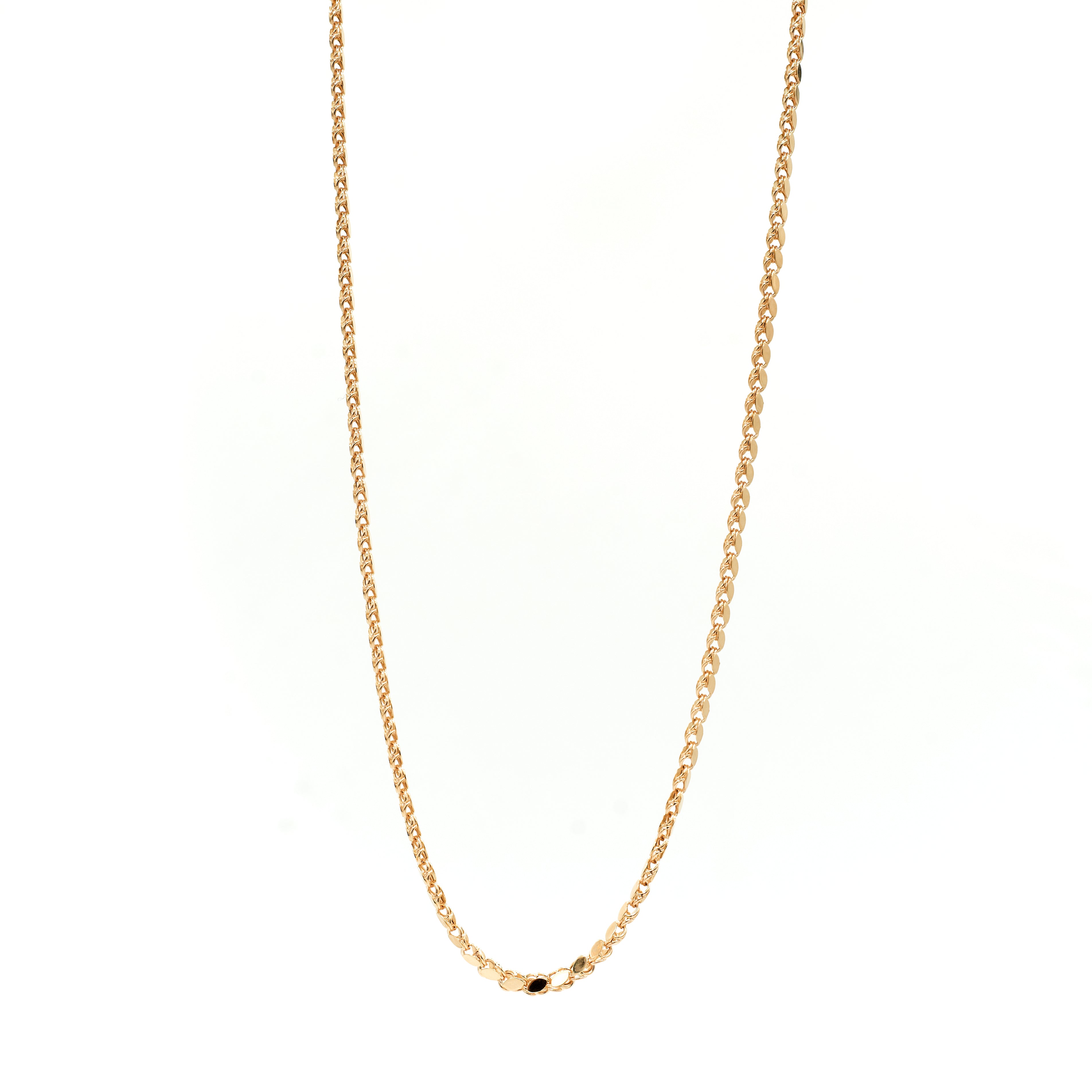 Halskette „Pullu“ 14 Karat Gelbgold